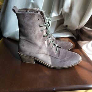 ROOLEE Suede Laceup Boots